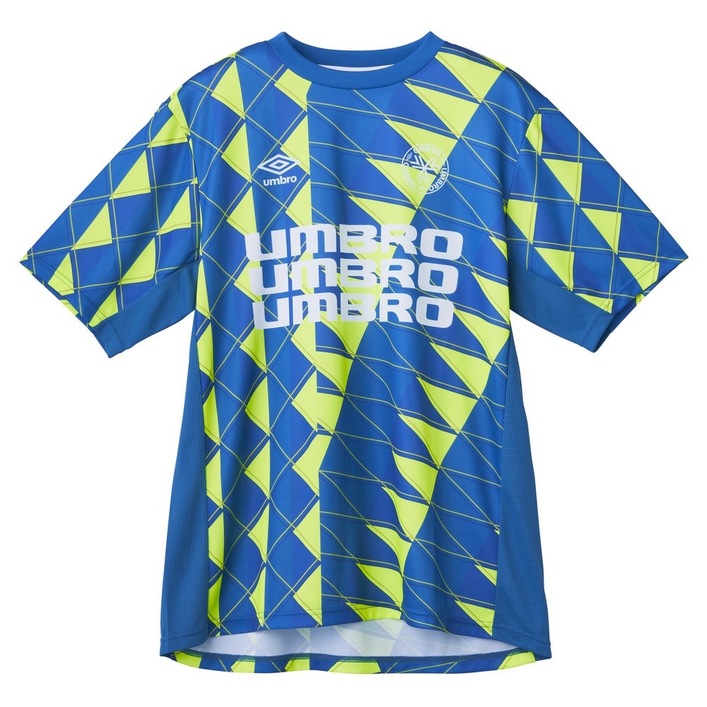アンブロ（UMBRO）（メンズ）【新商品】サッカーウェア THE THIRD by UMBRO グラフィックプラクティスシャツ UF5SHS50M BL00