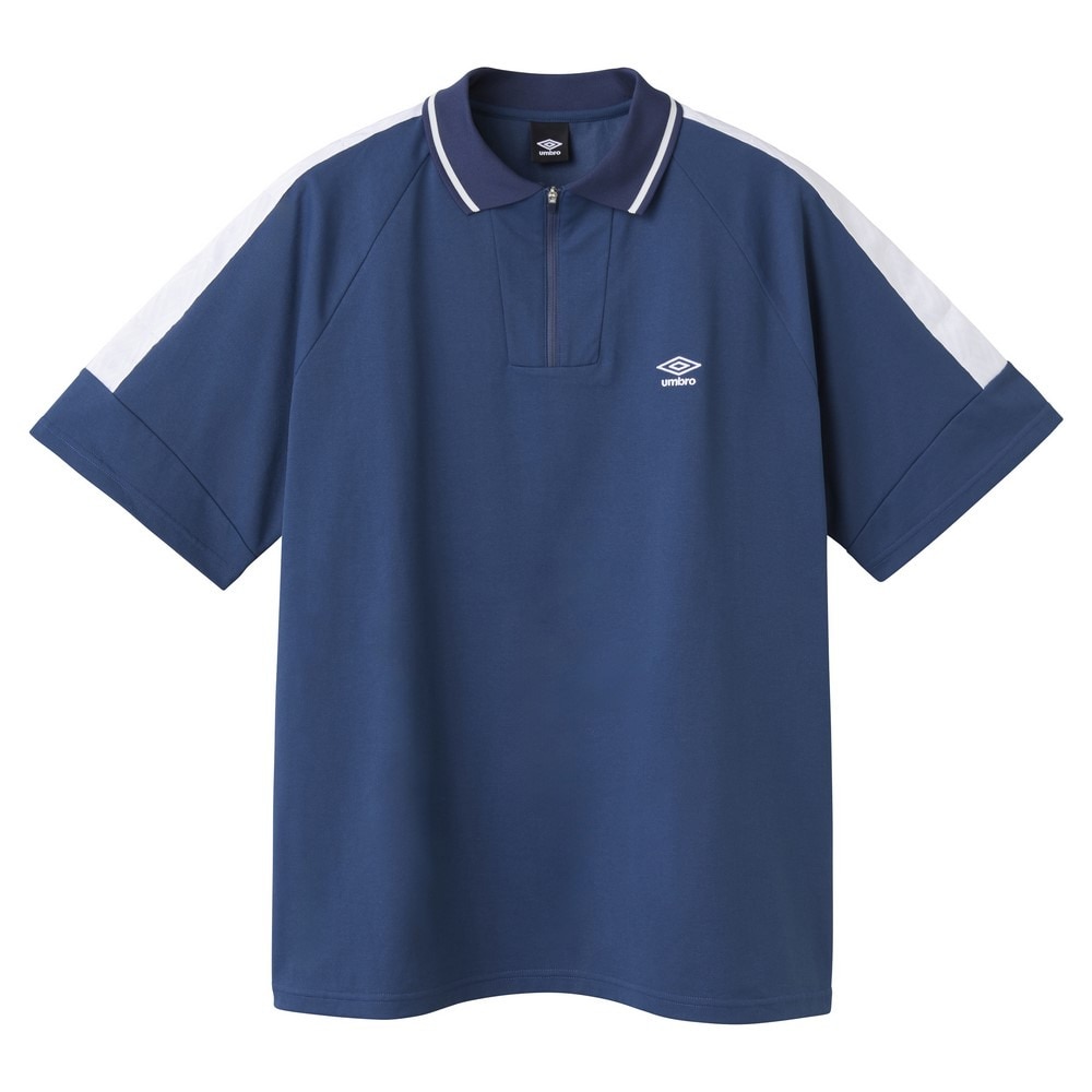 アンブロ（UMBRO）（メンズ）サッカーウェア AWAY DAYS フィールテック衿付きワイドプラクティスシャツ UF5SHT56M NV00