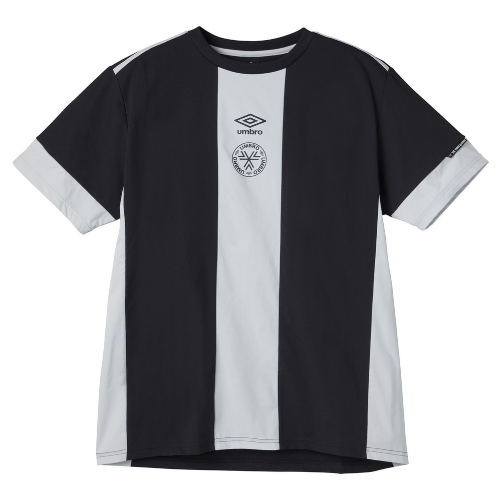 アンブロ（UMBRO）（メンズ）【新商品】サッカーウェア THE THIRD by UMBRO フィールテックプラクティスシャツ UF5SHS51M BK00