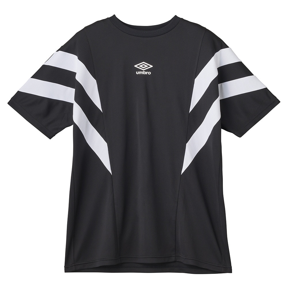 アンブロ（UMBRO）（メンズ）サッカーウェア 半袖プラクティスシャツ UF5SHS53M BK00