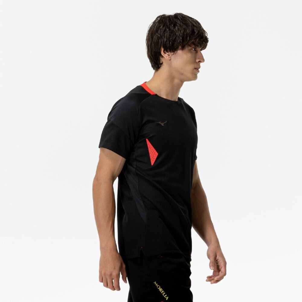ミズノ（MIZUNO）（メンズ、レディース）【新商品】サッカーウェア 汗処理通気 モレリア ドライエアロフローフィールドシャツ P2MAC00209