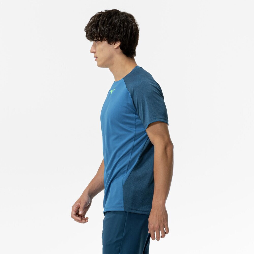 ミズノ（MIZUNO）（メンズ、レディース）サッカーウェア フィールド半袖Tシャツ P2MAC04020