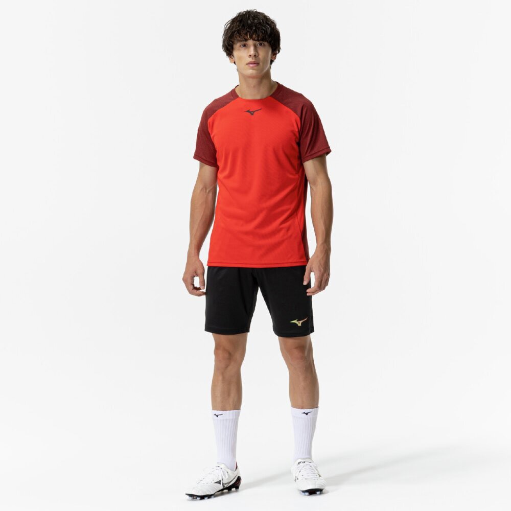 ミズノ（MIZUNO）（メンズ、レディース）サッカーウェア フィールド半袖Tシャツ P2MAC04063