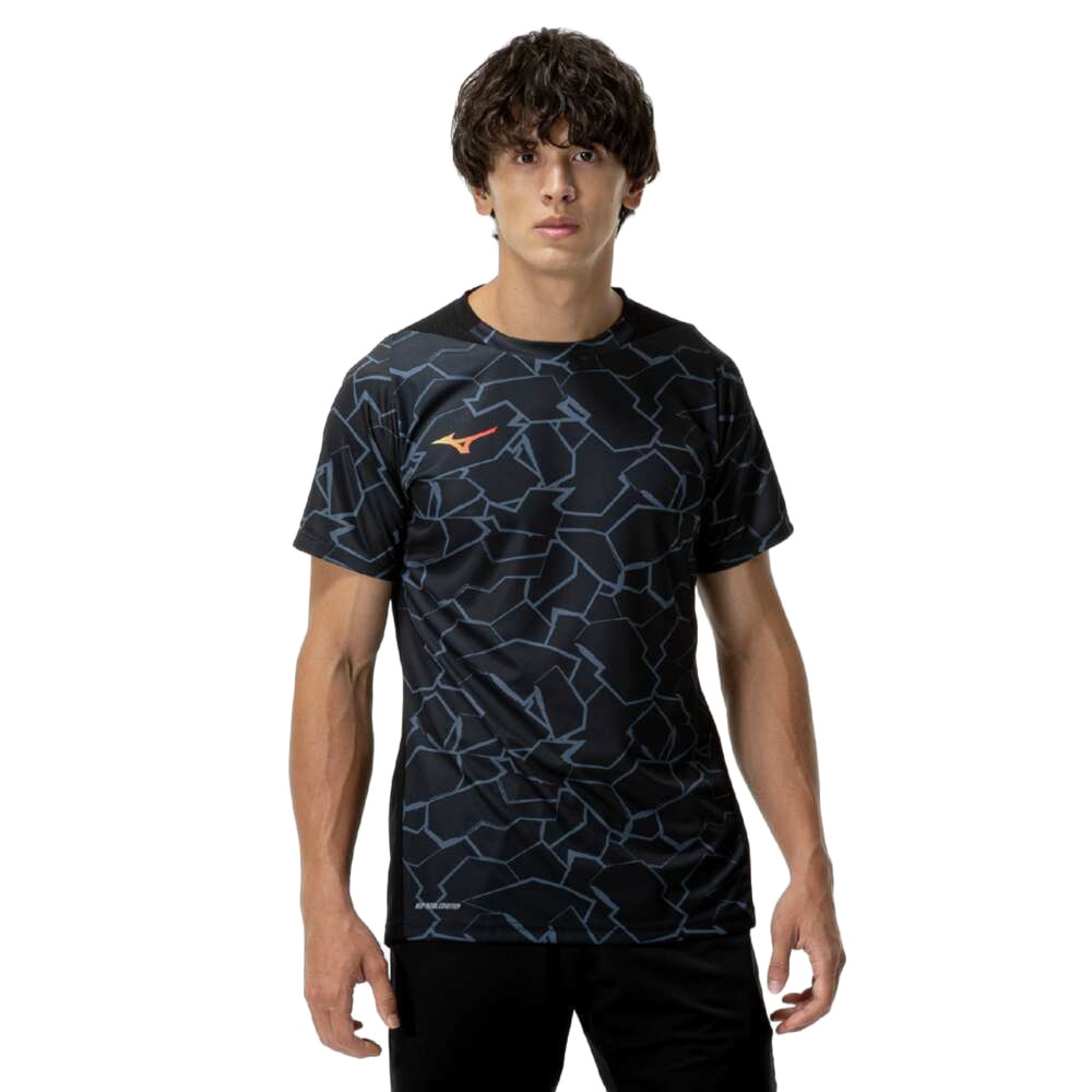 ミズノ（MIZUNO）（メンズ、レディース）サッカーウェア フィールド半袖Tシャツ P2MAC04109