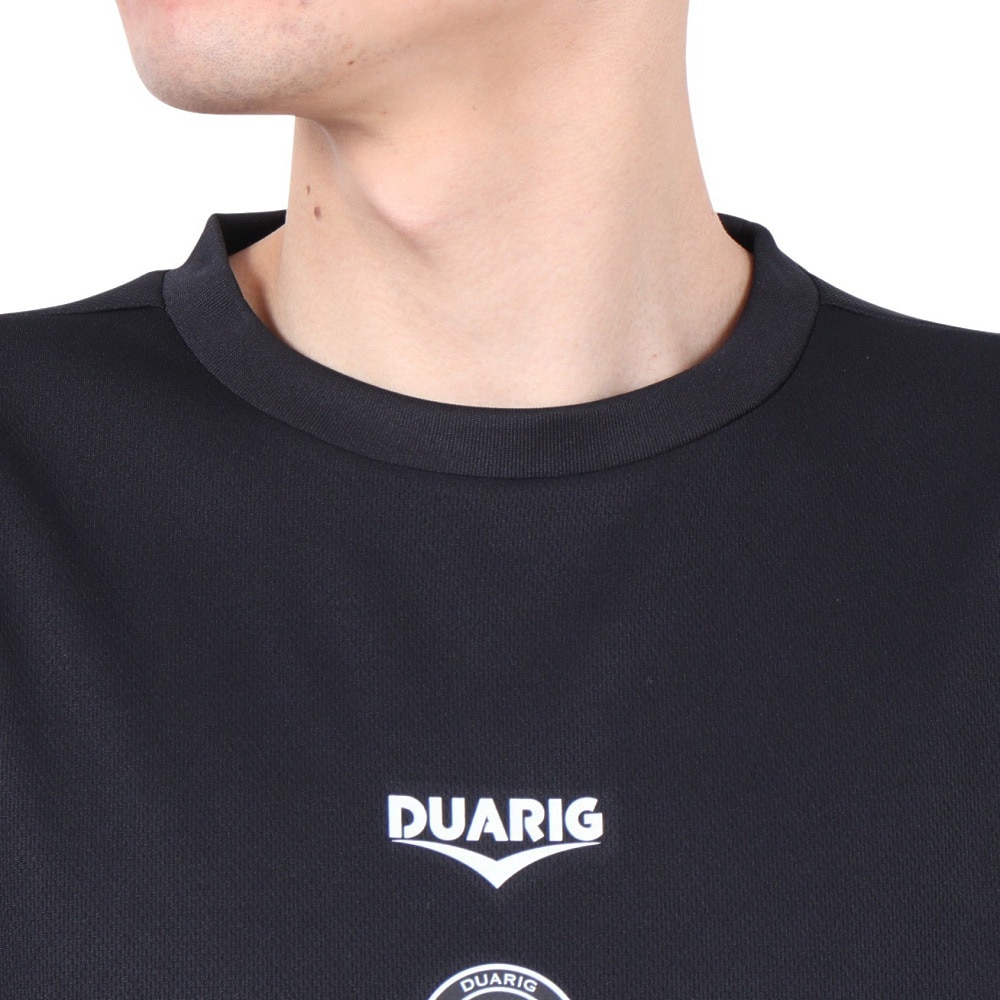 デュアリグ（DUARIG）（メンズ）サッカーウェア ドライプラスクール シャインブロック UVプラクティスシャツ 5S0020-SCWR-741ES BLK