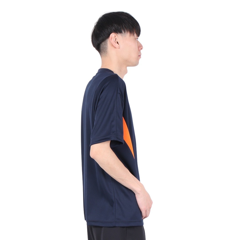 デュアリグ（DUARIG）（メンズ）サッカーウェア ドライプラスクール シャインブロック UVプラクティスシャツ 5S0020-SCWR-741ES NVY