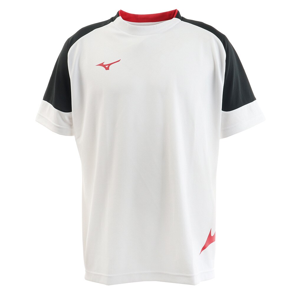 プラクティスシャツ P2ja8x0101 サッカー スポーツ ウェア メンズ Tシャツ 半袖 ミズノ スーパースポーツゼビオ