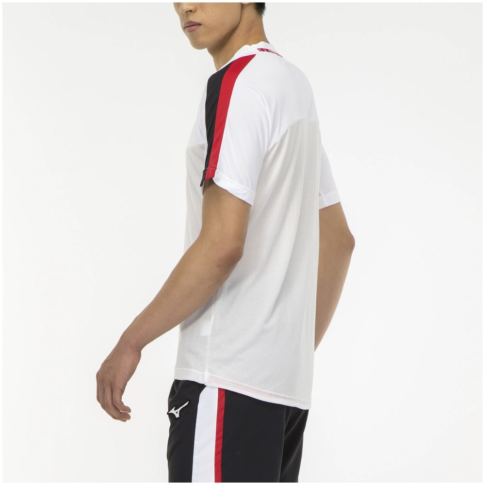 ミズノ（MIZUNO）（メンズ）サッカーウェア Tシャツ MOハイブリッドフィールドシャツ P2MA200201