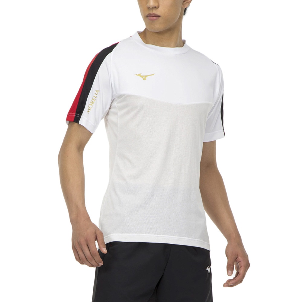 ミズノ（MIZUNO）（メンズ）サッカーウェア Tシャツ MOハイブリッドフィールドシャツ P2MA200201