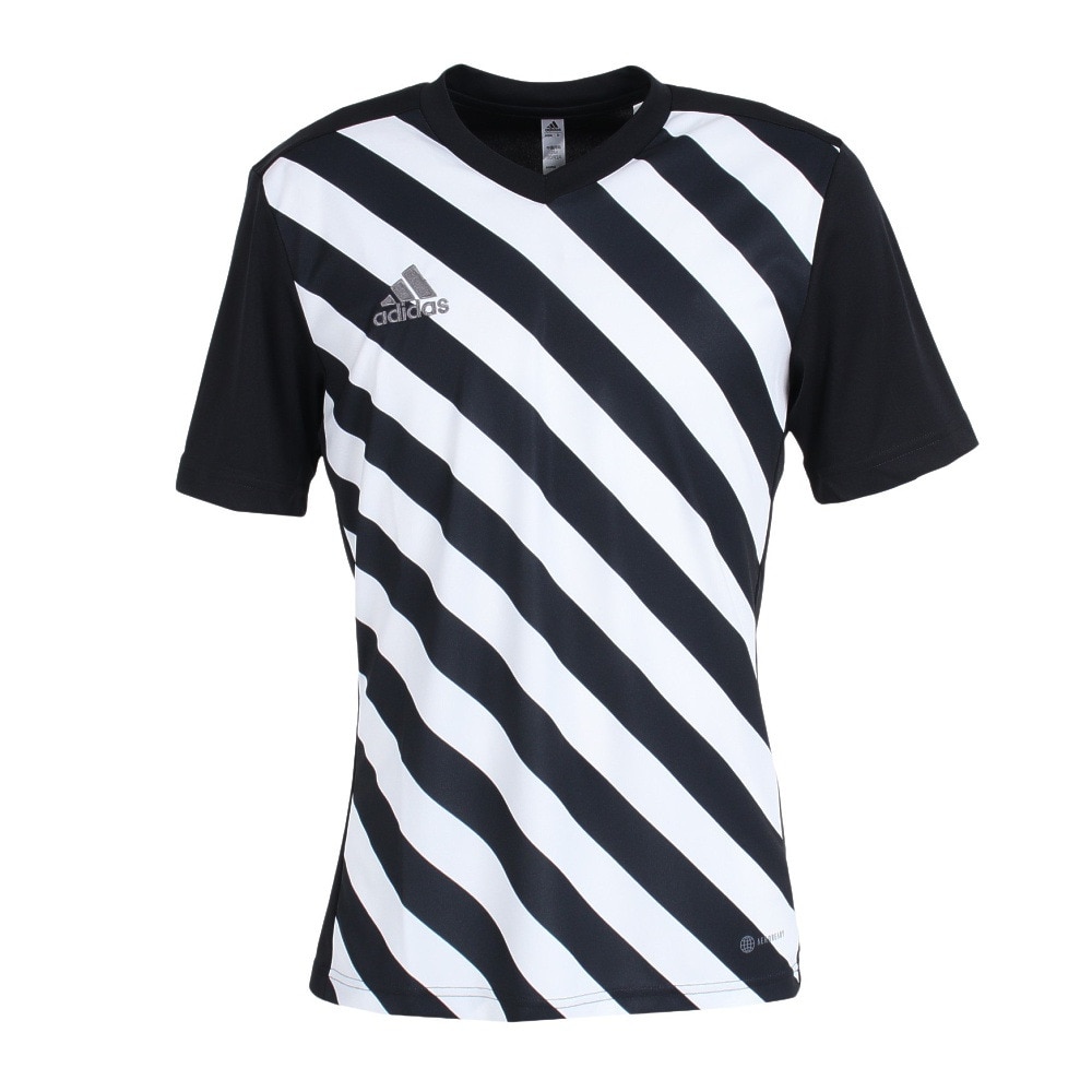 アディダス（メンズ）サッカーウェア Tシャツ ENTRADA 22 グラフィックジャージー CZ137-HF0126