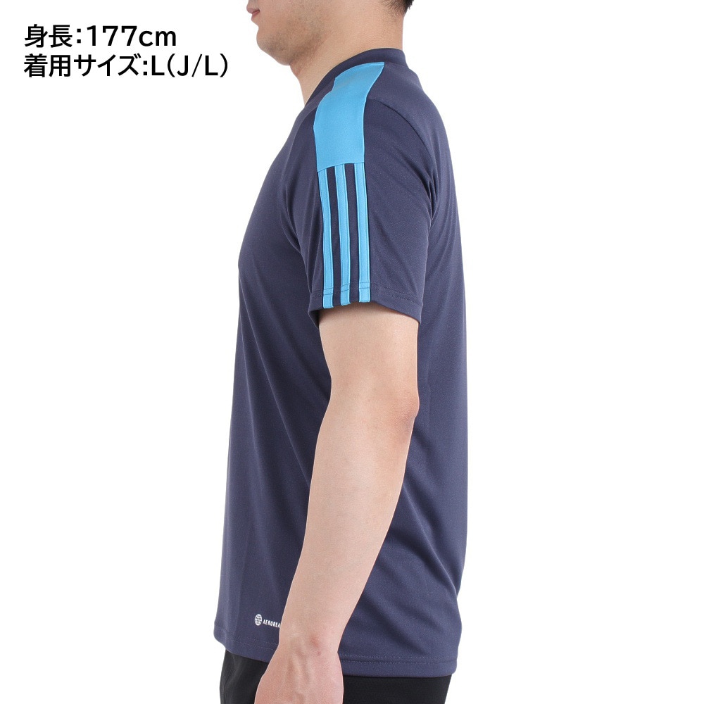 使い勝手の良い】 adidas アディダス Tシャツ 紺色 LLサイズ i9tmg.com.br