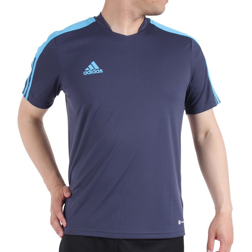アディダス（メンズ）サッカーウェア Tシャツ ティロ エッセンシャルズ ジャージー SU610-H60007