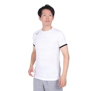 (メンズ)サッカーウェア ジャガードプラクティスシャツ 2S8255-SCWR-741NTS WHT 速乾