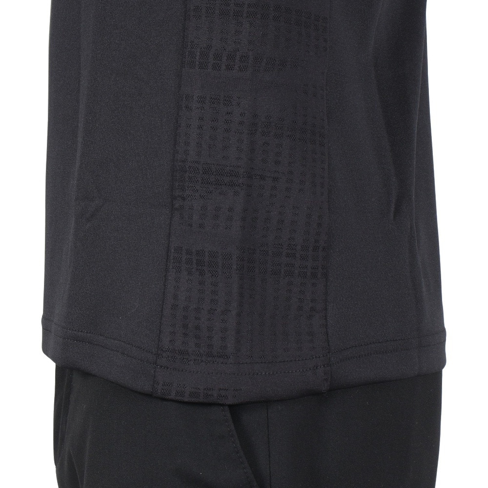 デュアリグ（DUARIG）（メンズ）サッカーウェア ジャガードプラクティスシャツ 2S8256-SCWR-741NTS BLK 速乾