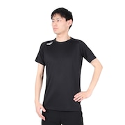 (メンズ)サッカーウェア ジャガードプラクティスシャツ 2S8256-SCWR-741NTS BLK 速乾