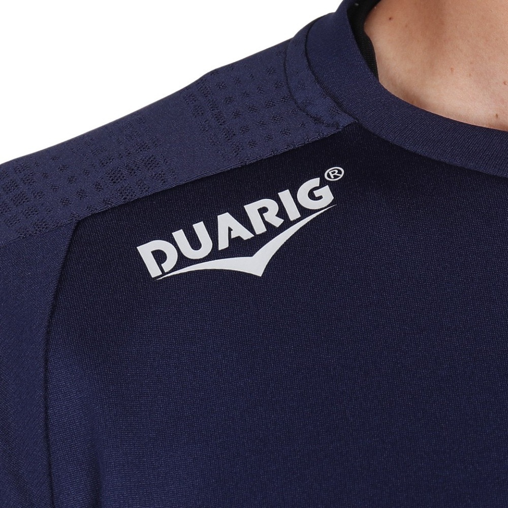 デュアリグ（DUARIG）（メンズ）サッカーウェア ジャガードプラクティスシャツ 2S8256-SCWR-741NTS NVY 速乾