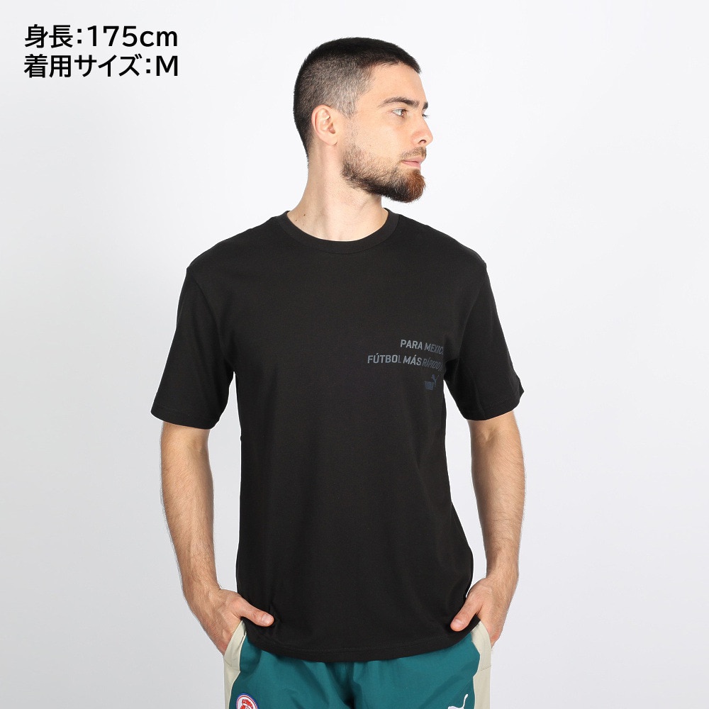 プーマ（PUMA）（メンズ）サッカーウェア パラメヒコ PM 半袖 Tシャツ 70563901