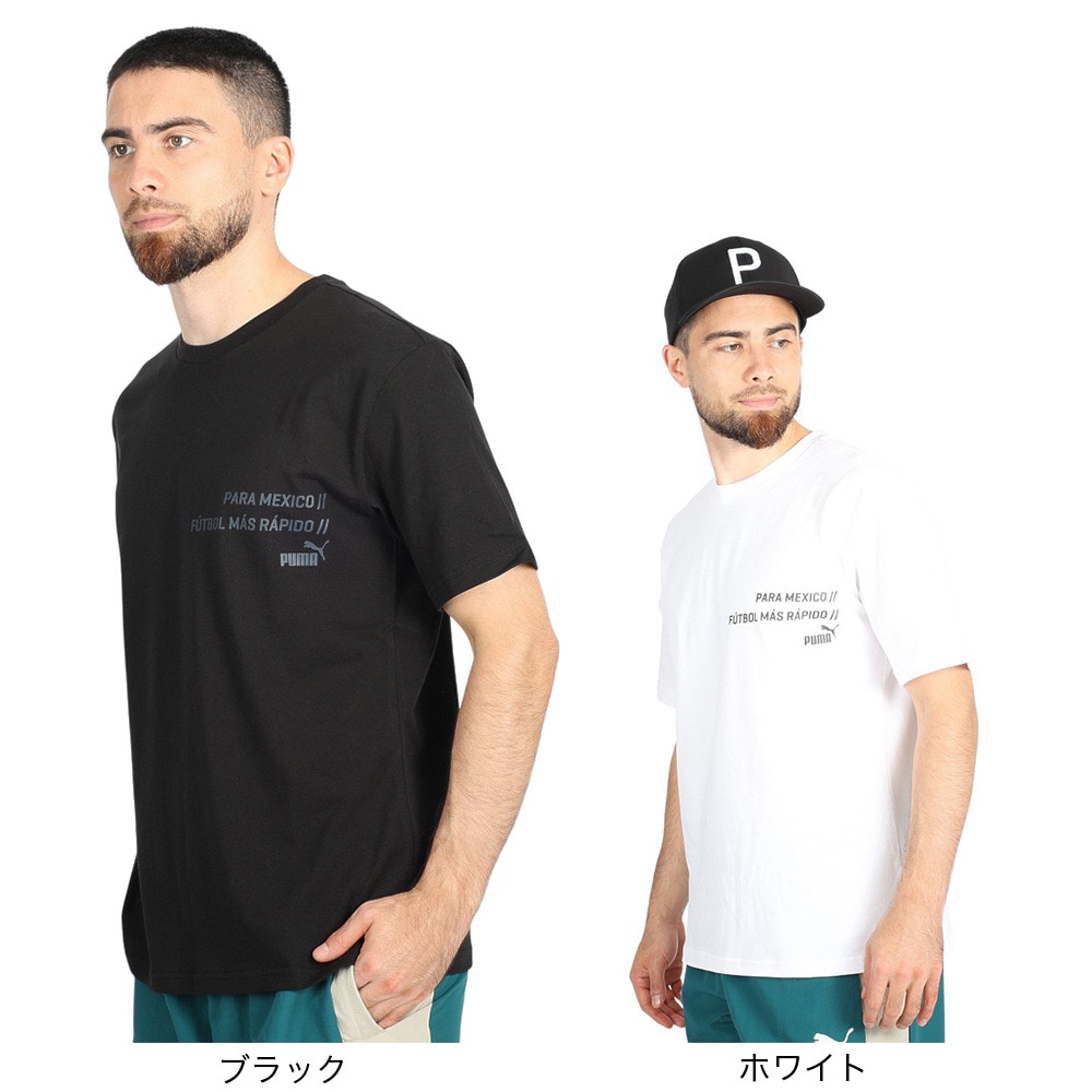 プーマ（PUMA）（メンズ）サッカーウェア パラメヒコ PM 半袖 Tシャツ 70563902