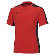 ミズノ（MIZUNO）（メンズ、レディース）サッカーウェア UVカット ソーラーカットフィールド半袖Tシャツ P2MAA04662