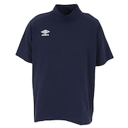 アンブロ（UMBRO）（メンズ）サッカーウェア エリートハーフジップ半袖シャツ UUUTJA70 NVY