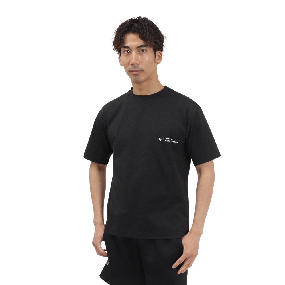 ミズノ（MIZUNO）（メンズ、レディース）サッカーウェア PRO OFF 半袖 ソフトドライTシャツ P2MAB06509