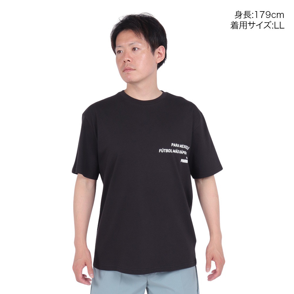 プーマ（PUMA）（メンズ）サッカーウェア パラメヒコ 半袖 Tシャツ 70563951