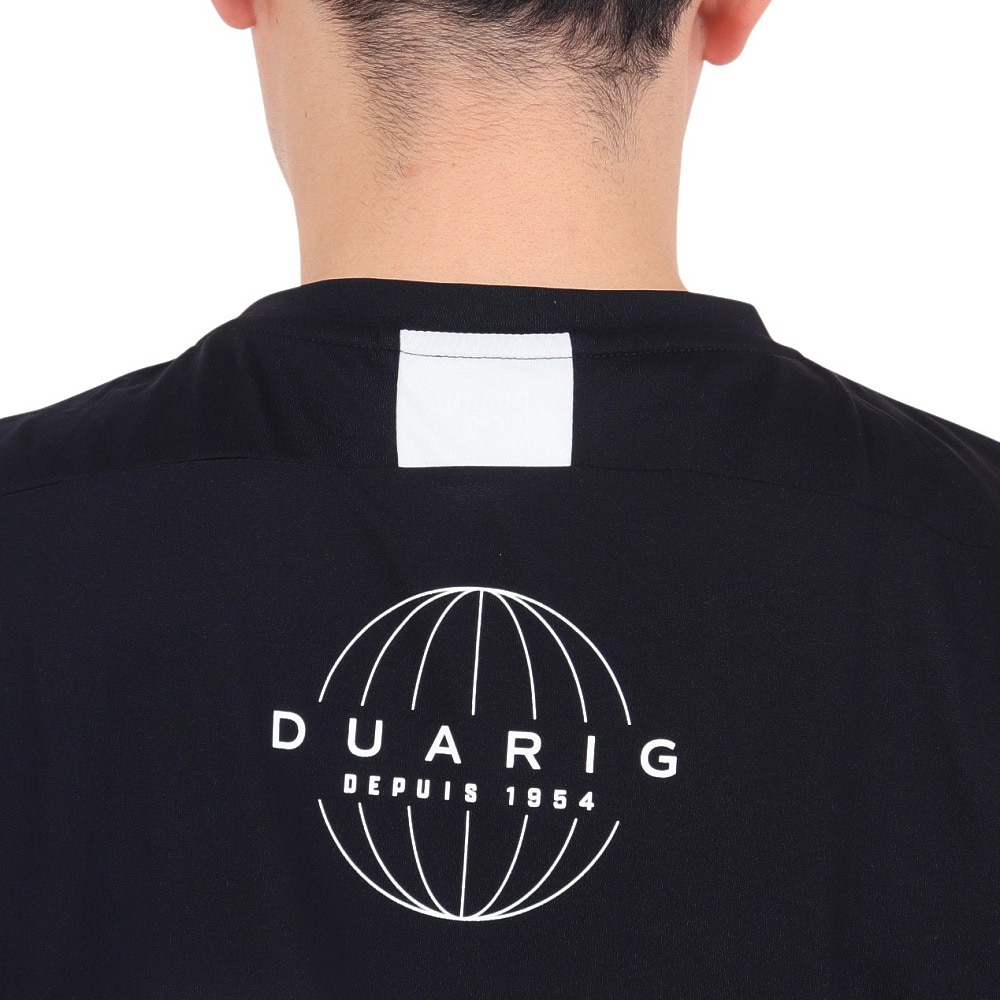 デュアリグ（DUARIG）（メンズ）サッカーウェア プラクティス半袖シャツ 4S0008-SCWR-741CD BLK 速乾