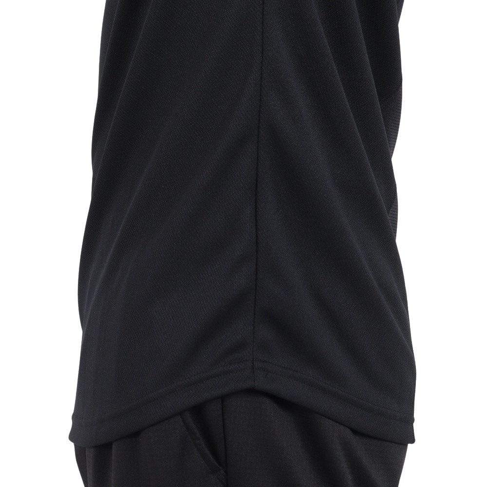 デュアリグ（DUARIG）（メンズ）サッカーウェア ドライプラスクール プラクティス 半袖シャツ 4S0027-SCWR-741ES BLK 冷感 速乾