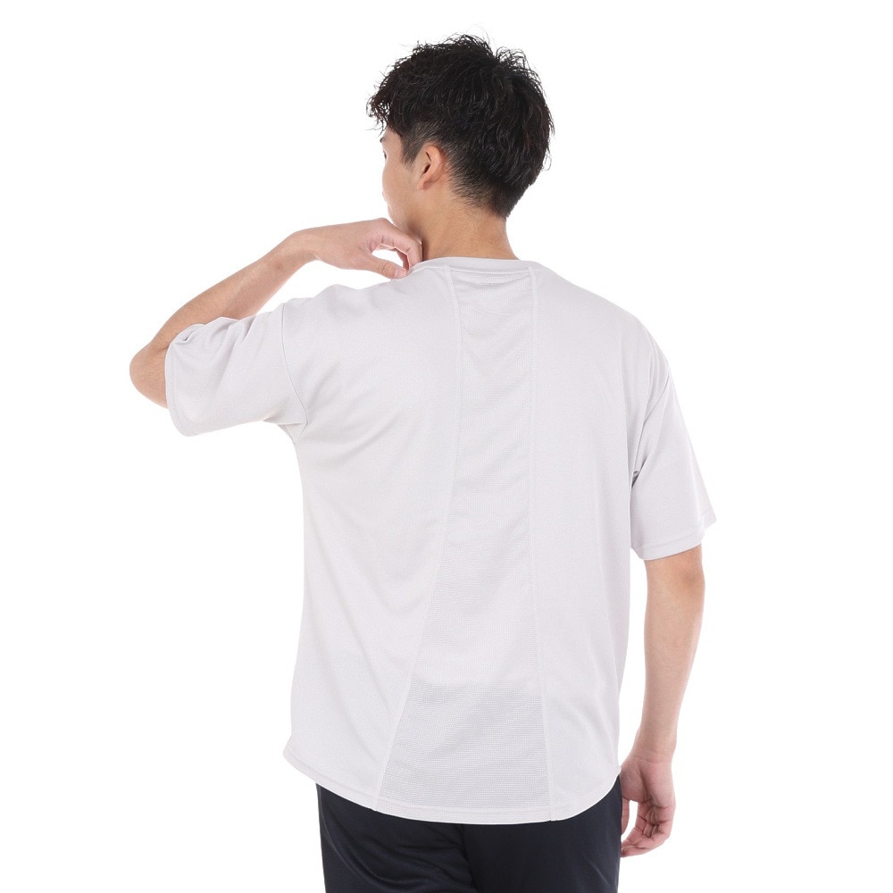 デュアリグ（DUARIG）（メンズ）サッカーウェア ドライプラスクール プラクティス 半袖シャツ 4S0027-SCWR-741ES GRY 冷感 速乾