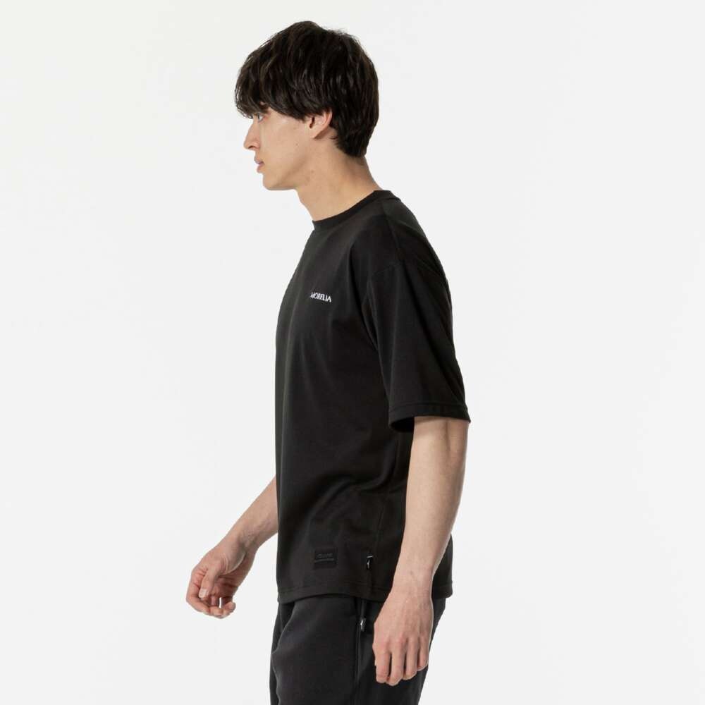 ミズノ（MIZUNO）（メンズ、レディース）サッカーウェア モレリア バックプリント 半袖Tシャツ P2MAB55509