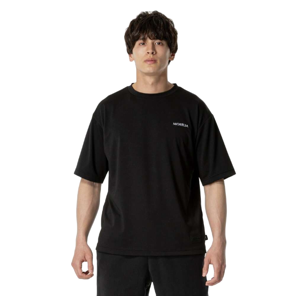 ミズノ（MIZUNO）（メンズ、レディース）サッカーウェア モレリア バックプリント 半袖Tシャツ P2MAB55509