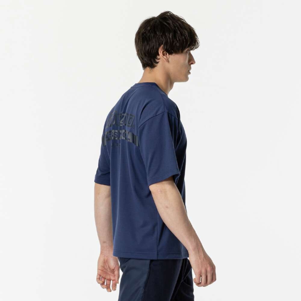 ミズノ（MIZUNO）（メンズ、レディース）サッカーウェア モレリア バックプリント 半袖Tシャツ P2MAB55511