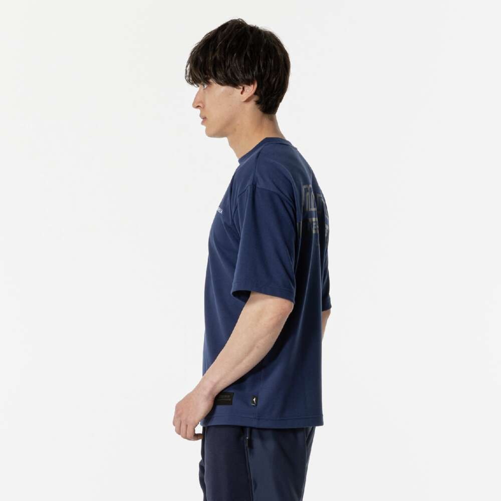 ミズノ（MIZUNO）（メンズ、レディース）サッカーウェア モレリア バックプリント 半袖Tシャツ P2MAB55511