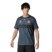 (メンズ、レディース)サッカーウェア フットボール ボーダーTシャツ P2MABX7311
