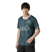 (メンズ、レディース)サッカーウェア フットボール ストライプTシャツ P2MABX74