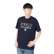 (メンズ、レディース)サッカーウェア 半袖Tシャツ PS0124FW0001-NVY