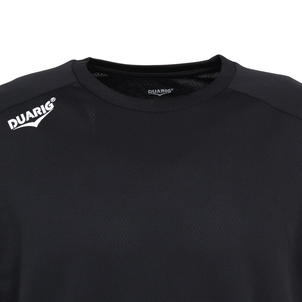 デュアリグ（DUARIG）（メンズ）サッカーウェア ドライプラス 長袖プラクティスシャツ 741D1UK7603 BLK