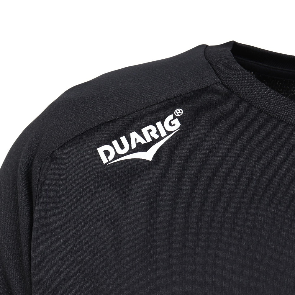 デュアリグ（DUARIG）（メンズ）サッカーウェア ドライプラス 長袖プラクティスシャツ 741D1UK7603 BLK