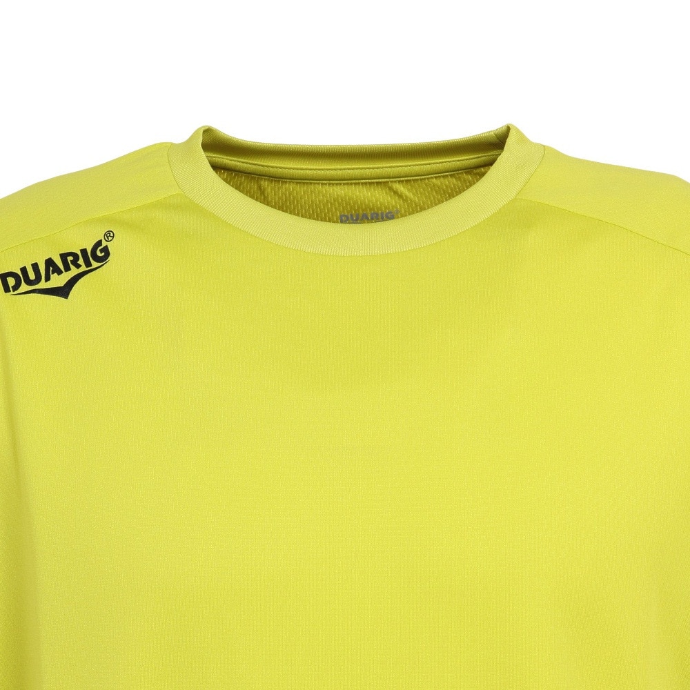 デュアリグ（DUARIG）（メンズ）サッカーウェア ドライプラス 長袖プラクティスシャツ 741D1UK7603 YEL