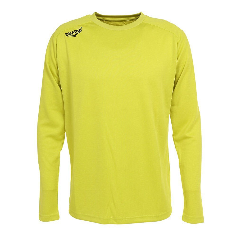 デュアリグ（DUARIG）（メンズ）サッカーウェア ドライプラス 長袖プラクティスシャツ 741D1UK7603 YEL