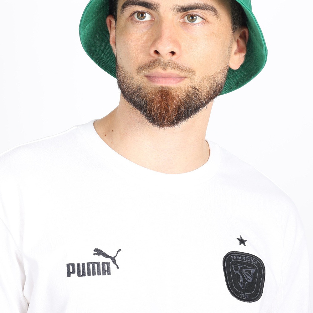 プーマ（PUMA）（メンズ）サッカーウェア ロンT パラメヒコ PM 長袖Tシャツ 70563802