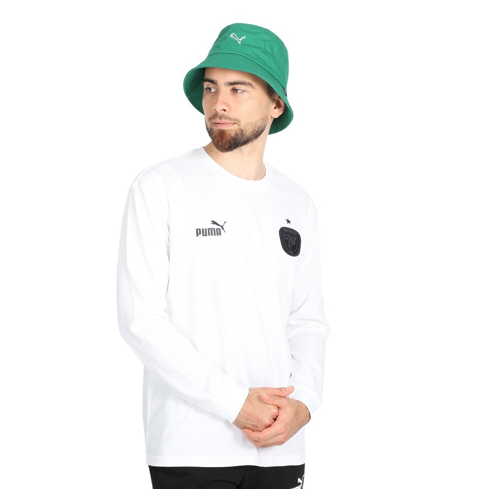 プーマ（PUMA）（メンズ）サッカーウェア ロンT パラメヒコ PM 長袖Tシャツ 70563802