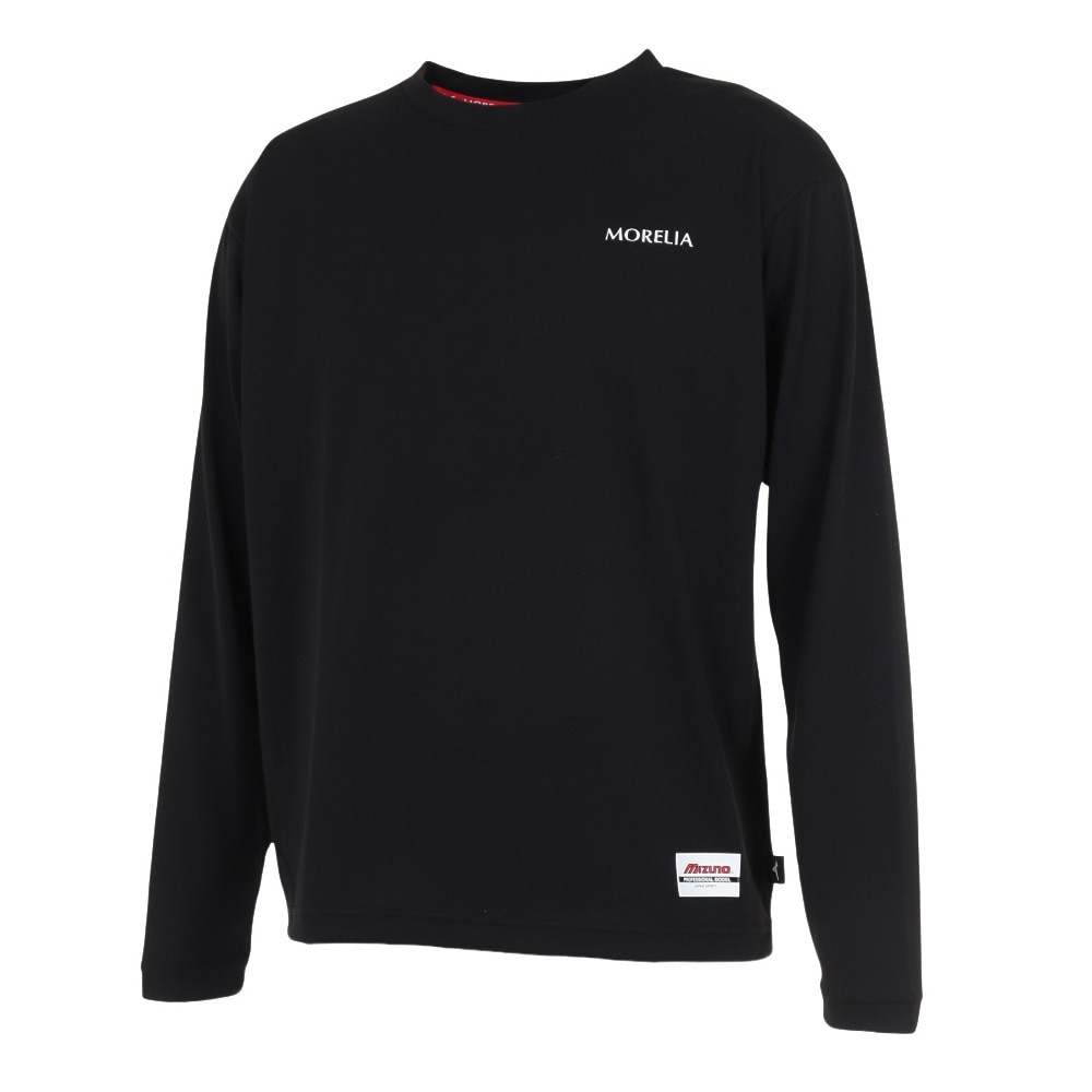 ミズノ（MIZUNO）（メンズ、レディース）サッカーウェア モレリア 長袖Tシャツ P2MAA55609