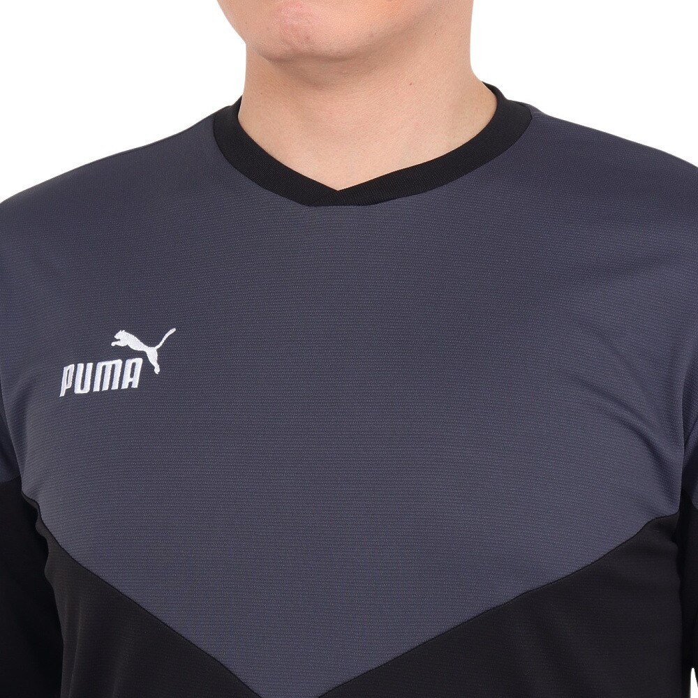 プーマ（PUMA）（メンズ）サッカーウェア INDIVIDUAL レトロ トレーニング 長袖Tシャツ 65882701