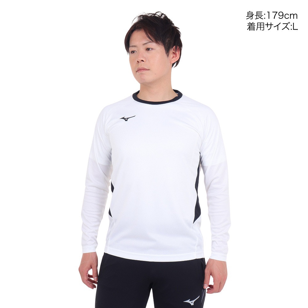 ミズノ（MIZUNO）（メンズ）サッカーウェア PRO 長袖フィールドシャツ P2MAA50501