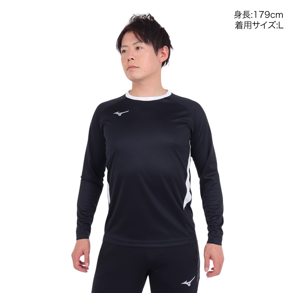 ミズノ（MIZUNO）（メンズ）サッカーウェア PRO 長袖フィールドシャツ P2MAA50509