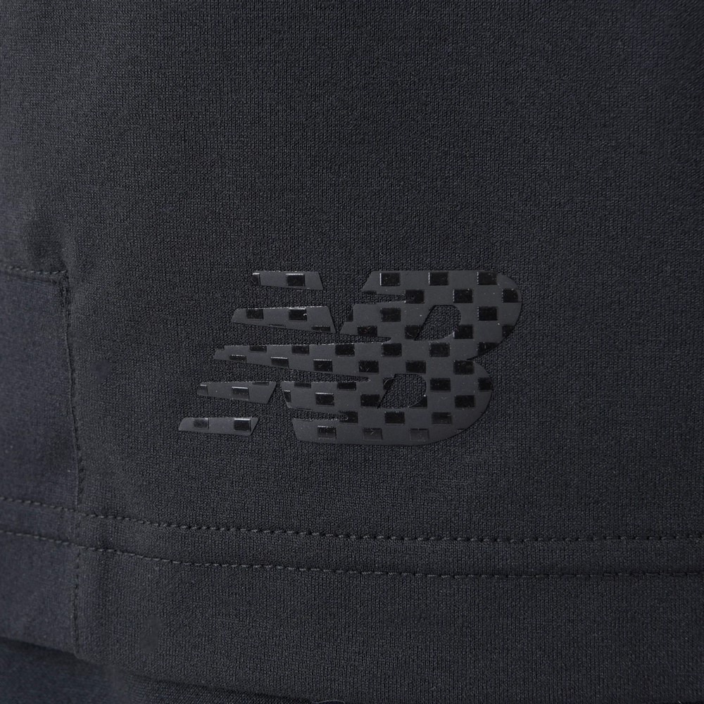 ニューバランス（new balance）（メンズ）サッカーウェア プレミアエディション コットンライクトラベル長袖Tシャツ AMT45200BK 速乾
