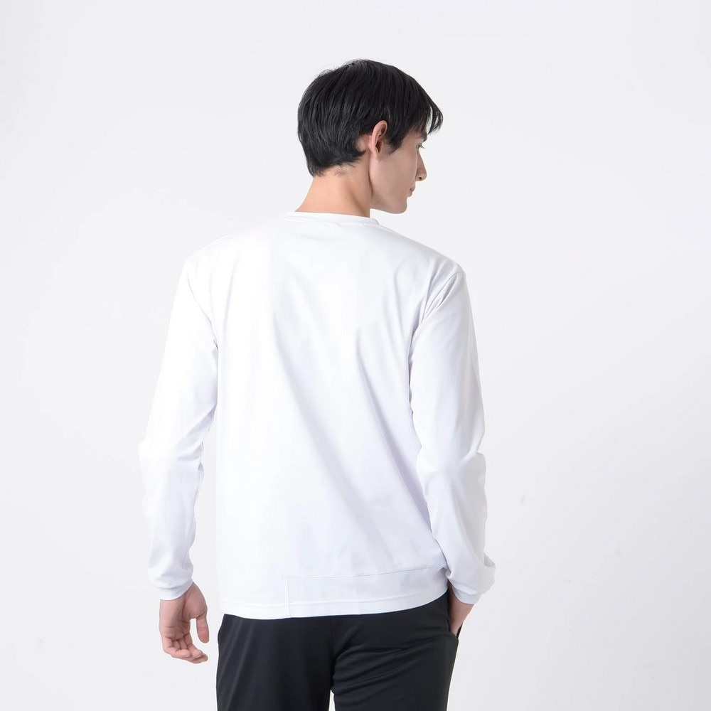 ニューバランス（new balance）（メンズ）サッカーウェア プレミアエディション コットンライクトラベル長袖Tシャツ AMT45200WT 速乾
