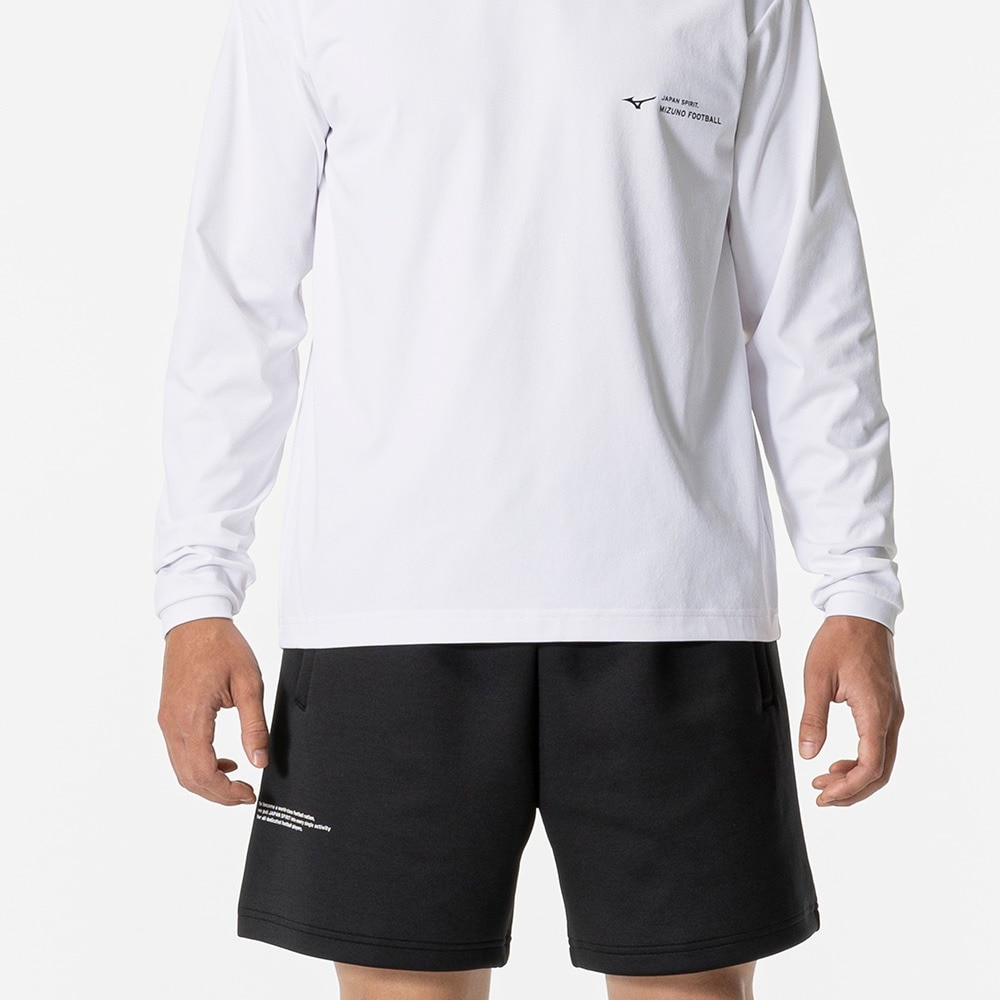 ミズノ（MIZUNO）（メンズ、レディース）サッカーウェア 長袖 ソフトドライTシャツ P2MAB06601