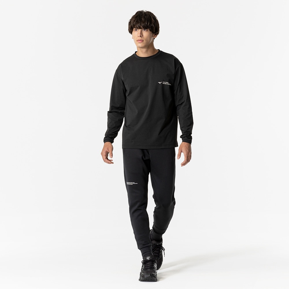 ミズノ（MIZUNO）（メンズ、レディース）サッカーウェア 長袖 ソフトドライTシャツ P2MAB06609